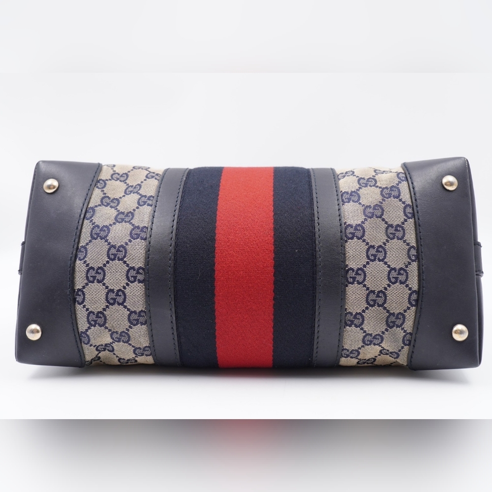 ❌️❌️SOLD❌️❌️X31❤️ Gucci GG Canvas Vintage Web Convertible Tote bag - Picture 12 of 16
